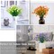 20 Bundles Artificial Fall Flowers for Outdoors Fake Plants Fall Summer Decor, UV Resistant Artificial Plants Fake Flowers